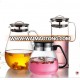 Eco-friendly high quality glass jug glass pitcher water jug with metal lid