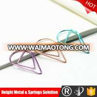 New design professional fancy custom stainless steel metal paper clip