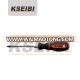 TPR Handle KSEIBI Brand Pozidrive Screwdriver with Hexagon Bolster