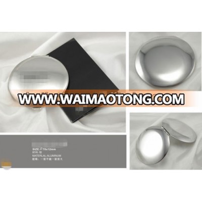 Stainless Steel Round Makeup Mirror