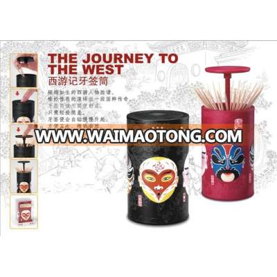 Peking opera toothpick holder