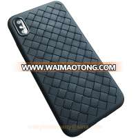 TPU Woven Phone case for Iphone X - 2017 New Product Promotional Mobile Phone Case Shenzhen Factory for Amazon